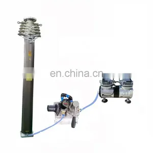 5m to 10m Surveillance Cctv Camera Vehicle Mounted Telescopic Mast thumbnail-2