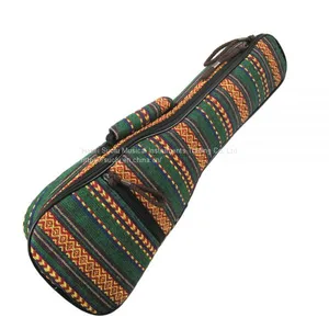 26inch Fashion Ukulele Bag 600D Oxford Water Resistant Cloth Thick 5mm Padded Bag Case thumbnail-1