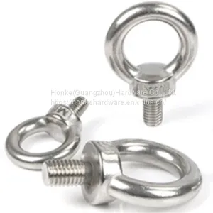 High Polished Aisi304 Aisi316 Din580 Stainless Steel Eye Bolt And Nut thumbnail-4