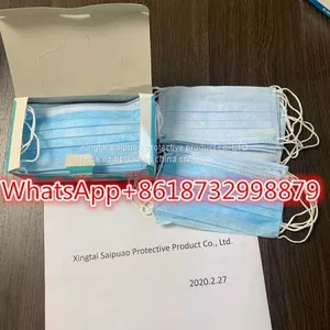Dust Resistant Disposable Face Mask That Covers Mouth And Nose With Earloop Shawz0925@163.com thumbnail-1