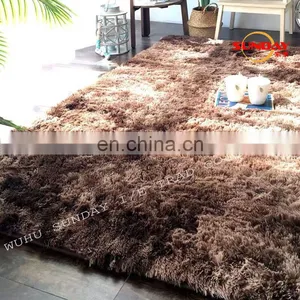 Cheap China 100% Polyester Long Pile Tie-dying PV Plush Rug Area Carpet thumbnail-2