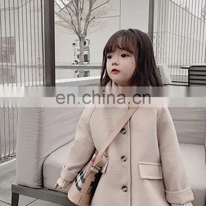 6087/Good Quality Kid Clothing Winter Warm Children's Boutique Woolen Coat for Girls thumbnail-2
