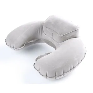 High Quality Promotional Custom Inflatable Ultra-light U-shaped Pillow thumbnail-1