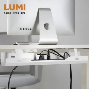Under Desk Cable Management Tray For Standing Desk thumbnail-4