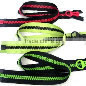High Quality #15 Fashion Vislon Zipper With Colorful Teeth thumbnail-1