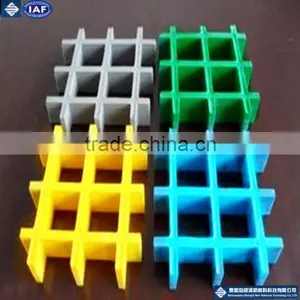 High Quality Pultruded Molded Corrosion Resistant High Strength Durable FRP Grating thumbnail-1