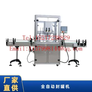 New Design Automatic Sealing Can Machine Capping Machine for Aluminium Cans Capping Machine Cans thumbnail-1