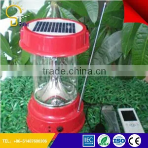 China Gold Suppliers Solar Lantern Lamp With Mobile Phone Charger thumbnail-1