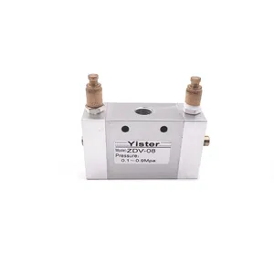 1/4 Inch Two-position Five-way ZDV-08 Speed Control Automatic Reciprocating Valve thumbnail-3