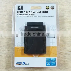 Super Speed 5Gbps Usb 3.0 4 Port Hub thumbnail-1