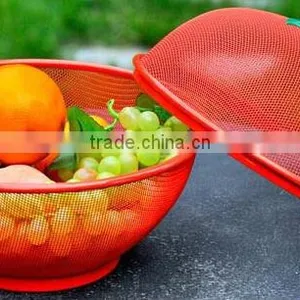 KH Steady Product Quality Cute Apple Shape Fruit Basket thumbnail-5