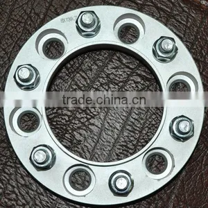 1" 6x5.5 to 6x5.5 (6x139.7 to 6x139.37) Wheel Spacers 12x1.5 Studs for Dodge Hummer Toyota thumbnail-1