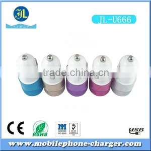 Smart Devices and Car Accessories 2 Usb Phone Charger With Data Cable Mobile Power Supply thumbnail-2