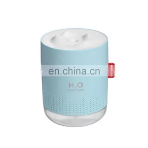 Home Portable Desktop Mini Usb Cup Mute Cool Mist Air Humidifier With Colorful Light thumbnail-3