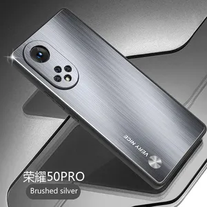 New Fashion Metal Brushed Sweat Proof Fingerprint All Inclusive Soft Phone Case For HUAWEI Nova 7 8 9 Mate30 40Pro P30 40 50 Pro thumbnail-1