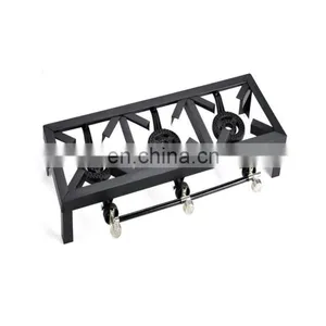 Portable Outdoor Camping Cooking Double Burner Gas Stove thumbnail-3