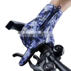 Outdoor Sports Skating Cycle Motorcycle Cycling Touch Screen Windproof Waterproof Gloves thumbnail-5