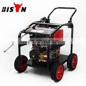 BISON China Diesel High Pressure Cleaner Water Jet Car Wash Portable 10 Hp thumbnail-1