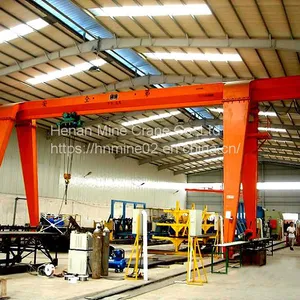 MH Single Girder Gantry Crane Hoist Trolley Boxed Type Squirrel Cage Reducer thumbnail-4