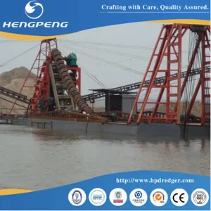 Robust Engineering China Chain Bucket Gold Mining Dredger for Mining Efficiency thumbnail-4