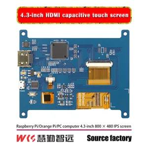 4.3-inch TFT LCD and 800x480 Resolution HD-MI Interface Touch Screen Display thumbnail-2