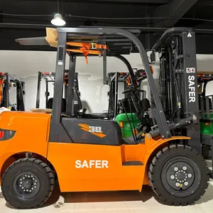 Material Handling Forklift 2 Tons Safer Hydraulic Diesel Forklift CPCD20 With Automatic Transmission CE Approved 2 Tons Lift Truck thumbnail-3