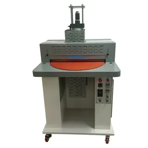 Rotary Disc Lining Machine for Shoe Upper Lining Material With Glue Activation thumbnail-1