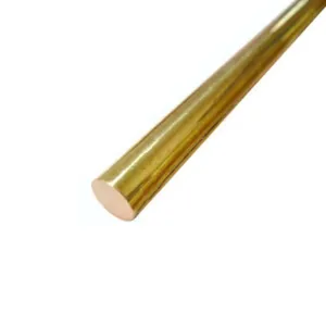 Pure 99.99% Copper Alloy Products Brass Rod Support Customized All Shape of Copper Bar thumbnail-2