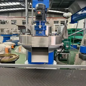 Complete Set of Biomass Pellet Machine Production Line, Sawdust and Straw Pelletizer, Wood Chip Granulator thumbnail-5