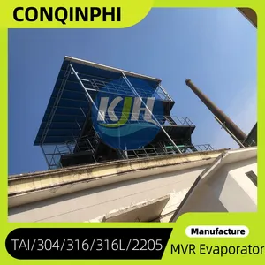 Double-Effect Falling Film Evaporators 220V 50Hz 3-Phase Power Automatic Temperature Control 7.5kW thumbnail-1