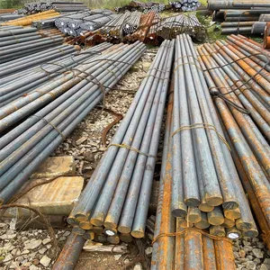 Factory Direct Supply Carbon Steel Round Bar Solid Mild Steel Round Rod Hot Rolled Round Steel Bar Custom Length thumbnail-5
