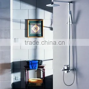 China Manufacturer Luxury Stainless Steel Rain Bath Shower Set With Hand Shower Pout Shower Head Rain thumbnail-2