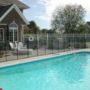 Decorative Textilene Woven Mesh Fabric – PVC Coated Wholesale for Pool Enclosure, Available in Multiple Colors to Match Landscape Design thumbnail-2