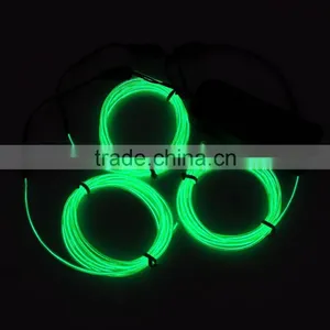 Hot-selling 2.3MM Flexible Neon EL Wire Kit thumbnail-1