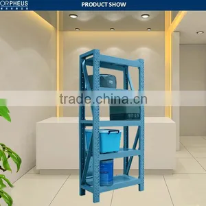 Used Warehouse Storage Racks Clothing Factory Metal Storage Shelfs thumbnail-2