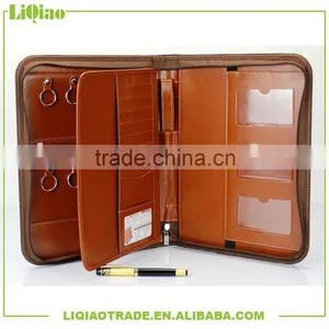 PU Leather Zipper Bag With Loop thumbnail-1