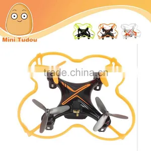2015 NEW!Manufactury W66183R 2.4G 4CH Mini RC Quadcopter With Protective Ring 3D High Light Nano Dron thumbnail-1