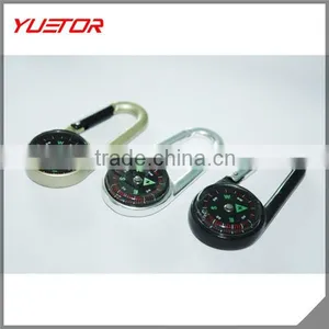 Portable Fast Button Outdoor Compass Hang Buckle 33g thumbnail-1