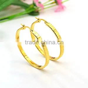 New Product 2016 Unique Gold Plated Jewelry Cheap Fashion Earrings thumbnail-2