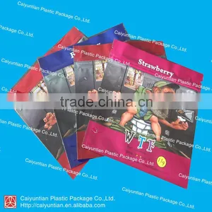 WTF Aluminum Foil Herbal Incense Incense Laminated Bag thumbnail-1