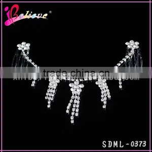 2015 New Popular Indian Head Chain,clear Diamond Head Chain Jewelry Wholesale Jewelry Head Chain thumbnail-1