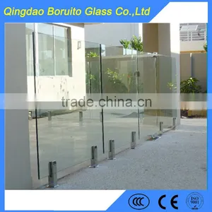 Hot Sale 12mm Tempered Pool Fence Glass Panels Quality Choice thumbnail-3