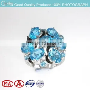 925 Sterling Silver Jewelry Wholesale Jewelry Fashion Ring Design Rhodium Plated Can Small Order thumbnail-1