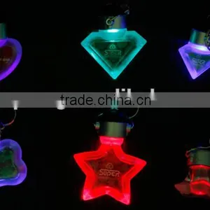 Star Shape LED Luminous Pet Dog LED Tag Custom Logo thumbnail-3