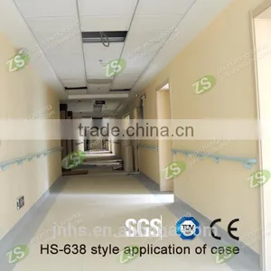 PVC Plastic Disabled Hospital Handrails / Professional Handrail Manufacturer thumbnail-4