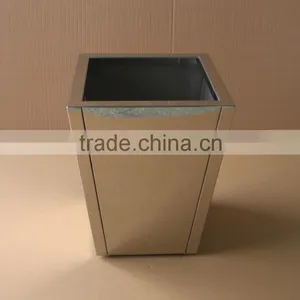 1.2MM Thick Decorative Tapered Stainless Steel Railing Planter With Mirror Face thumbnail-1