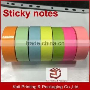 Factory Price and Fast Delivery Sticky Note Rolls, Promotional Gift Sticky Note Rolls, for Business Advertising and Office Note thumbnail-1