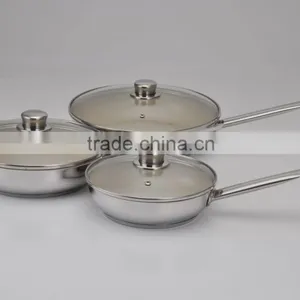 7 Pcs Ceramic Stainless Steel Cookware thumbnail-2