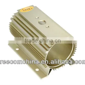 Golden Anodized Aluminum Profiles thumbnail-1