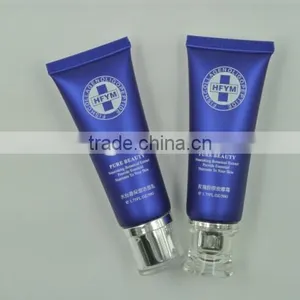 Exquisite Red Tube for Natural Sunscreen Cream Packaging With Five Starts Cap thumbnail-4